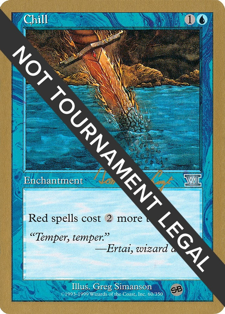 Image for Chill - 2000 Tom van de Logt (6ED) (SB) [World Championship Decks] - Magic: The Gathering