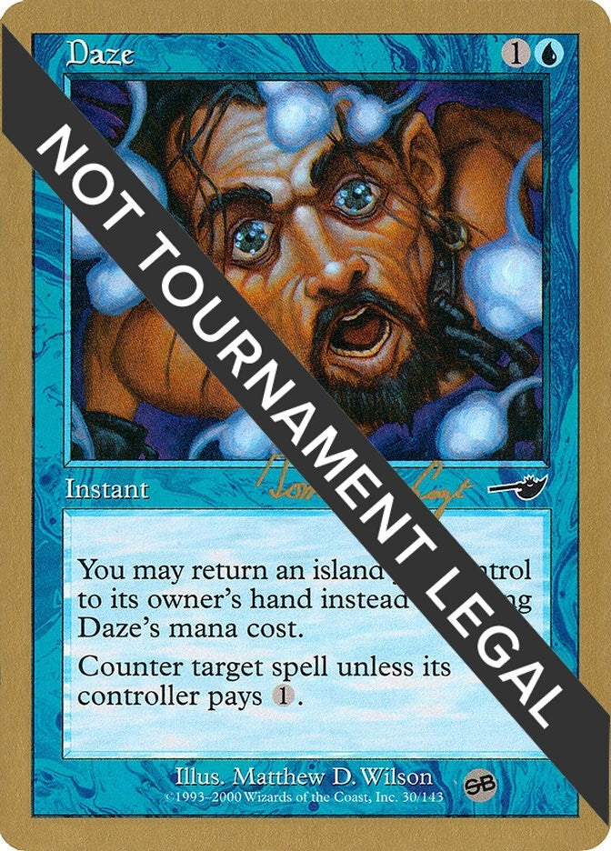 Image for Daze - 2000 Tom van de Logt (NMS) [World Championship Decks] - Magic: The Gathering