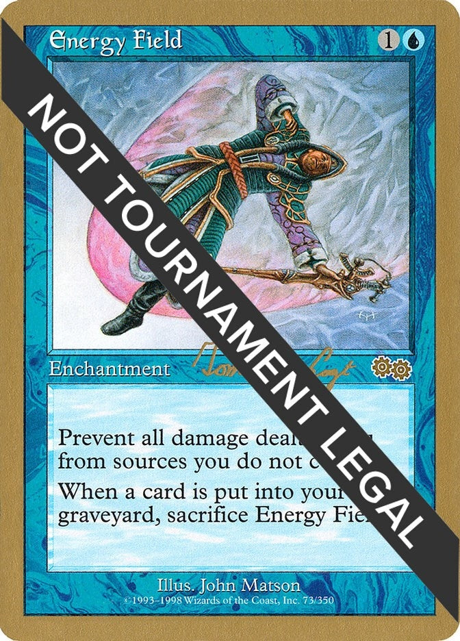 Image for Energy Field - 2000 Tom van de Logt (USG) [World Championship Decks] - Magic: The Gathering