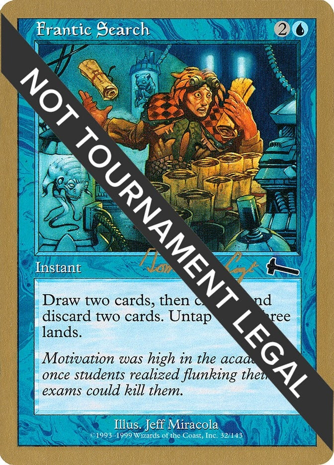 Image for Frantic Search - 2000 Tom van de Logt (ULG) [World Championship Decks] - Magic: The Gathering