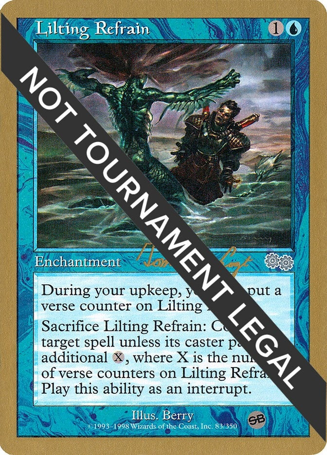 Image for Lilting Refrain - 2000 Tom van de Logt (USG) [World Championship Decks] - Magic: The Gathering