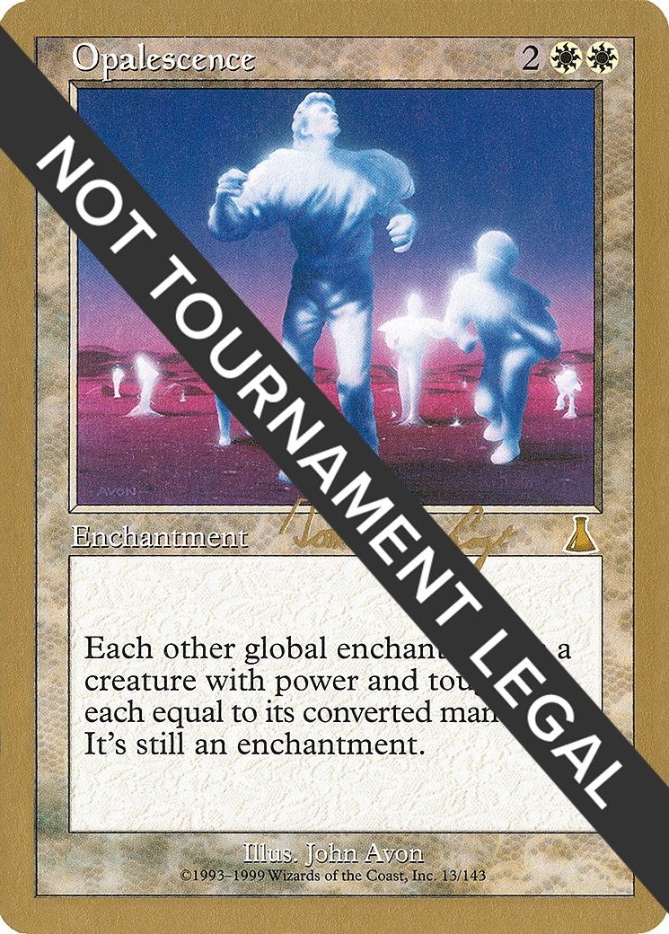 Image for Opalescence - 2000 Tom van de Logt (UDS) [World Championship Decks] - Magic: The Gathering