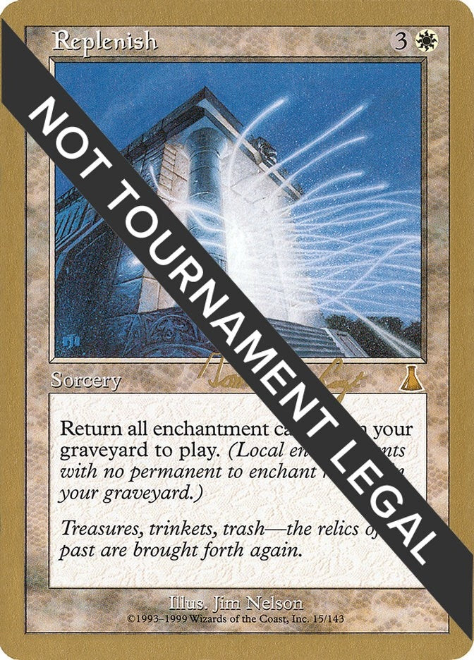 Image for Replenish - 2000 Tom van de Logt (UDS) [World Championship Decks] - Magic: The Gathering