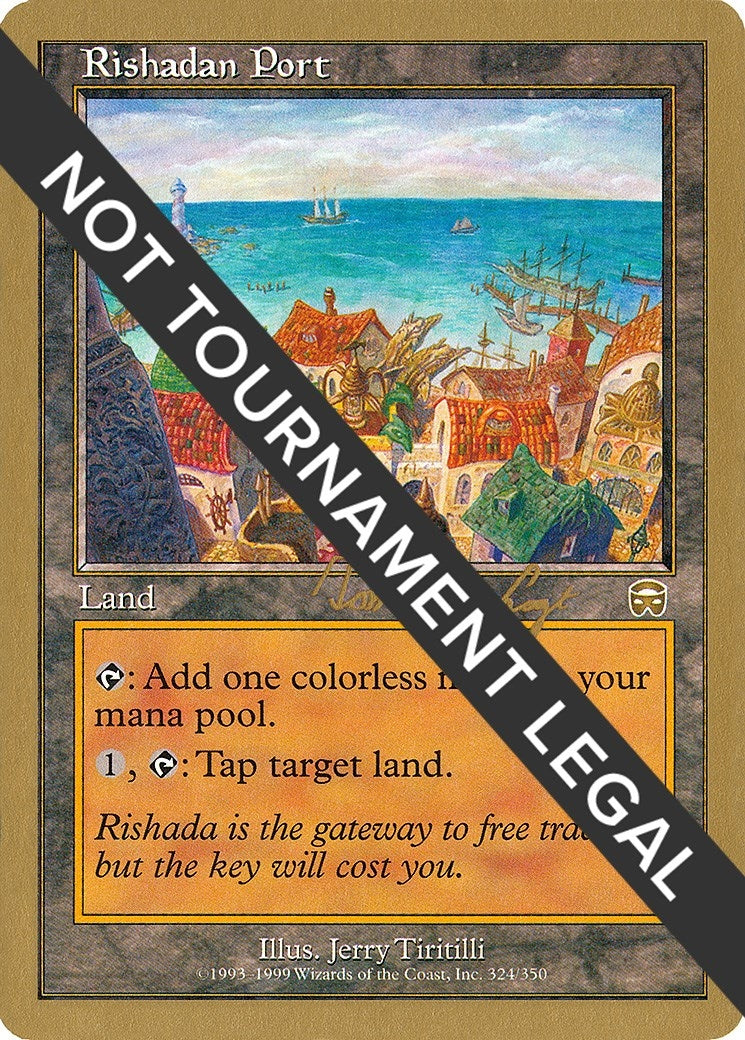 Image for Rishadan Port - 2000 Tom van de Logt (MMQ) [World Championship Decks] - Magic: The Gathering