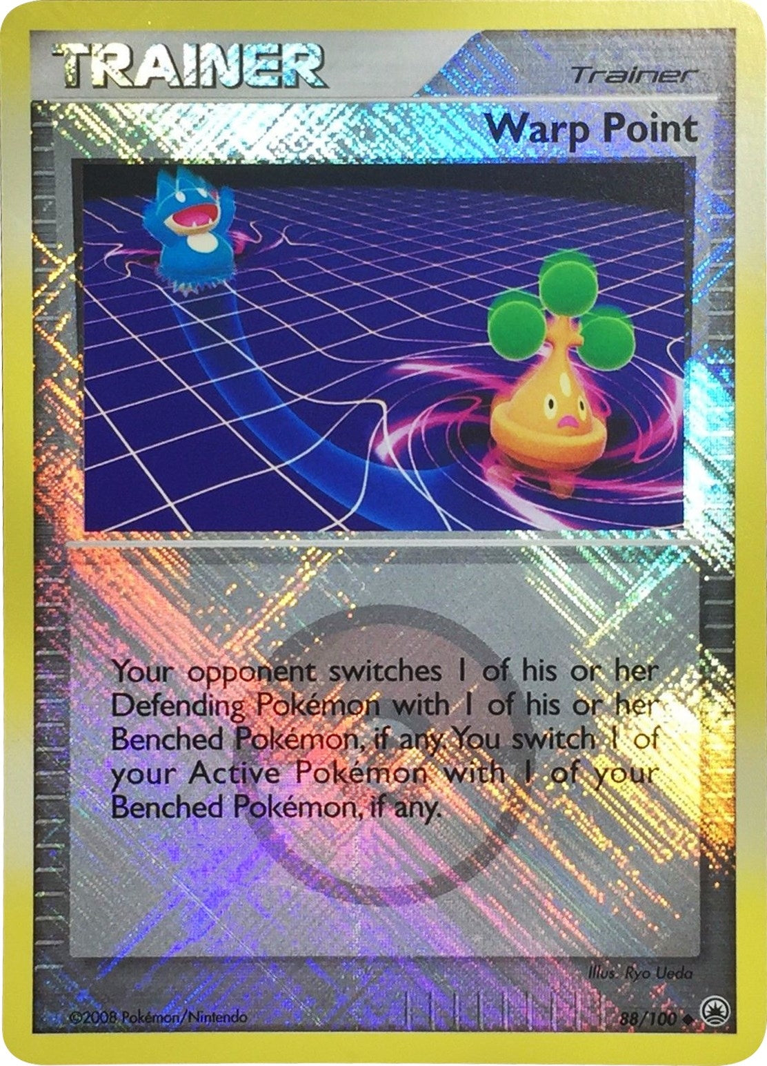 Image for Warp Point - 88/100 (League Promo) (088/100) [League & Championship Cards] - Pokemon