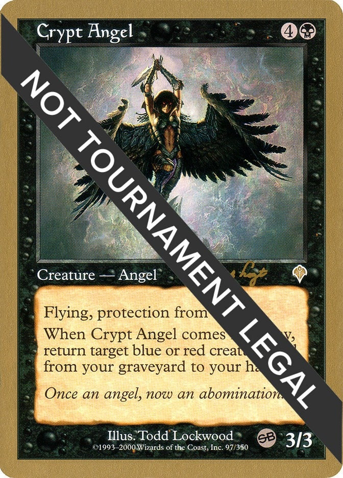 Image for Crypt Angel - 2001 Tom van de Logt (INV) (SB) [World Championship Decks] - Magic: The Gathering