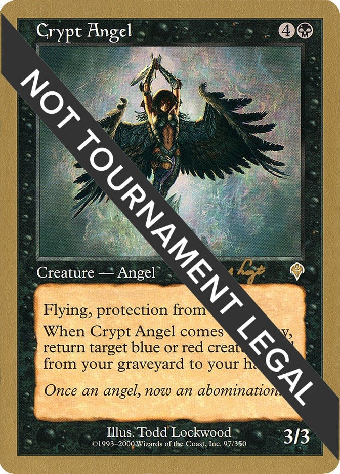 Image for Crypt Angel - 2001 Tom van de Logt (INV) [World Championship Decks] - Magic: The Gathering