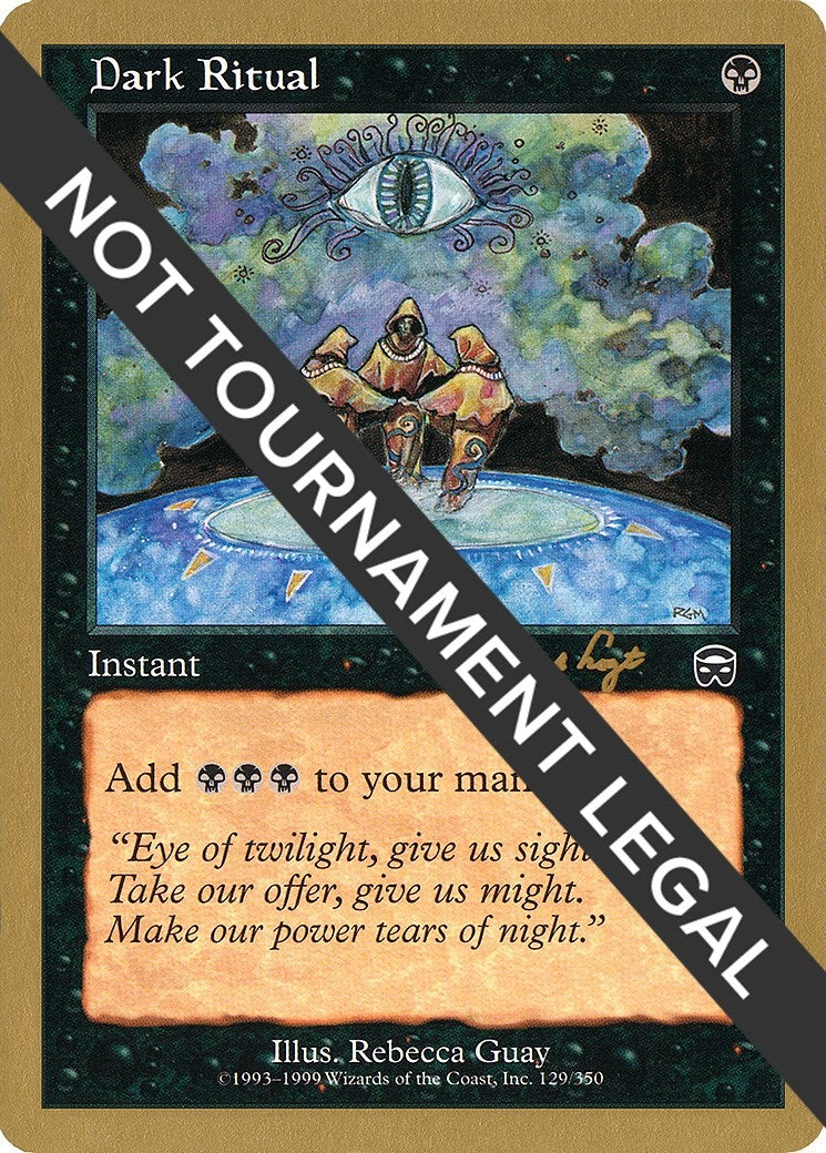 Image for Dark Ritual - 2001 Tom van de Logt (MMQ) [World Championship Decks] - Magic: The Gathering