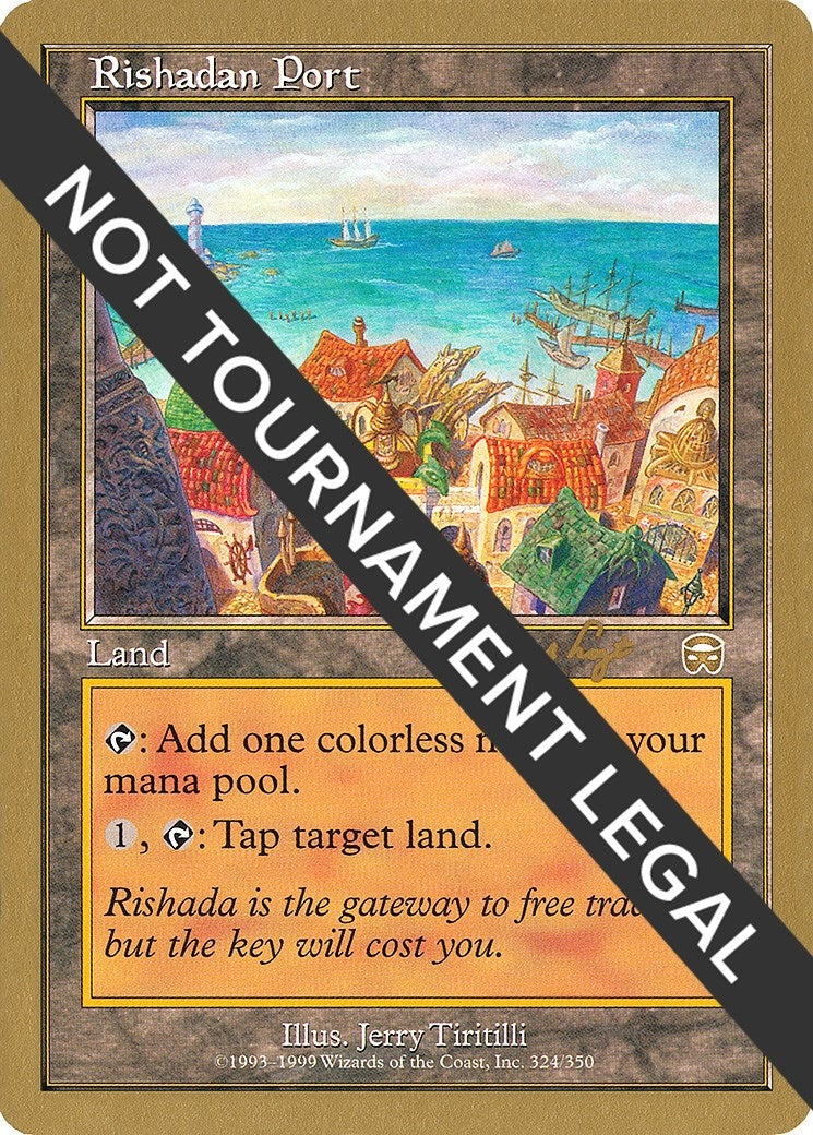 Image for Rishadan Port - 2001 Tom van de Logt (MMQ) [World Championship Decks] - Magic: The Gathering