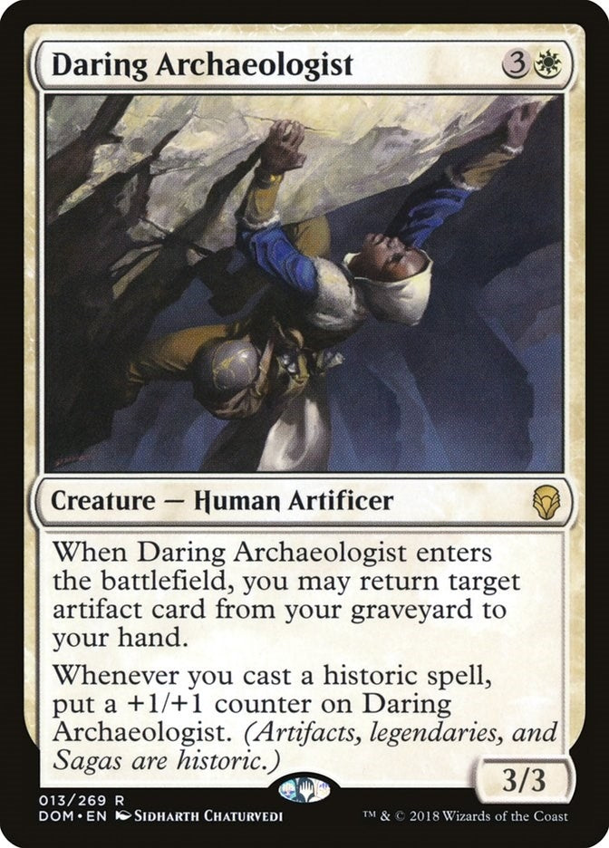 Image for Daring Archaeologist (13) [Dominaria] - Magic: The Gathering