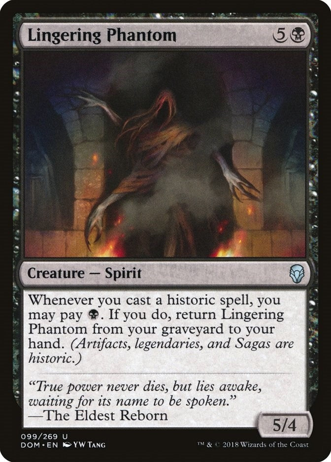 Image for Lingering Phantom (99) [Dominaria] - Magic: The Gathering