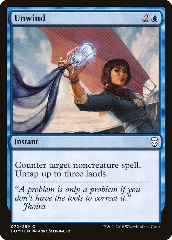 Image for Unwind (72) [Dominaria] - Magic: The Gathering