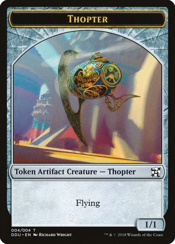 Image for Thopter Token (004) (4) [Elves vs. Inventors] - Magic: The Gathering