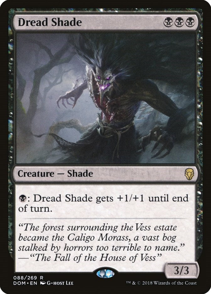 Image for Dread Shade (88) [Dominaria] - Magic: The Gathering