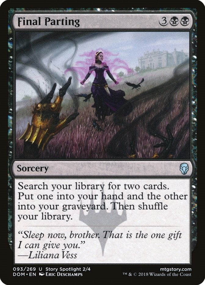 Image for Final Parting (93) [Dominaria] - Magic: The Gathering