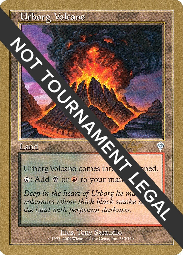 Image for Urborg Volcano - 2001 Tom van de Logt (INV) [World Championship Decks] - Magic: The Gathering