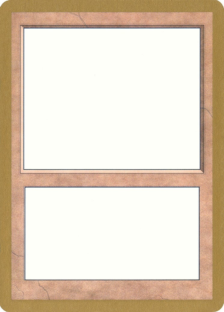 Image for 1999 World Championship Blank Card [World Championship Decks] - Magic: The Gathering