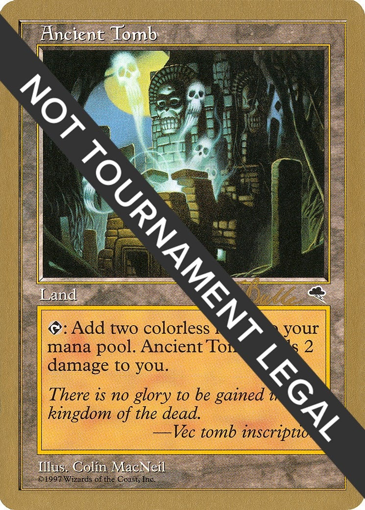 Image for Ancient Tomb - 1999 Kai Budde (TMP) [World Championship Decks] - Magic: The Gathering