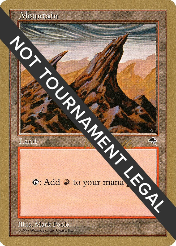 Image for Mountain (Right) - 1999 Kai Budde (TMP) [World Championship Decks] - Magic: The Gathering