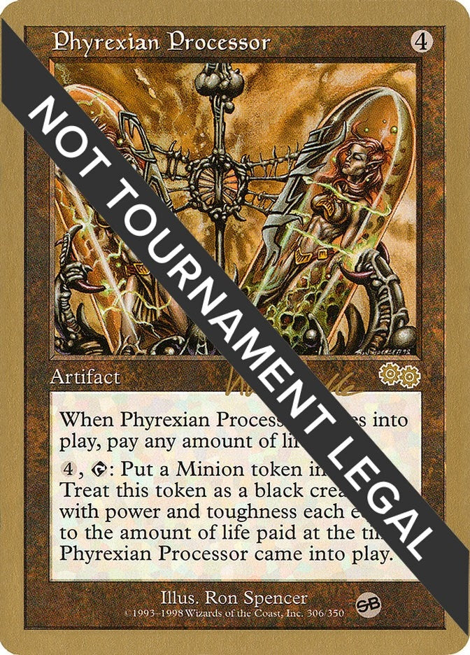 Image for Phyrexian Processor - 1999 Kai Budde (USG) (SB) [World Championship Decks] - Magic: The Gathering