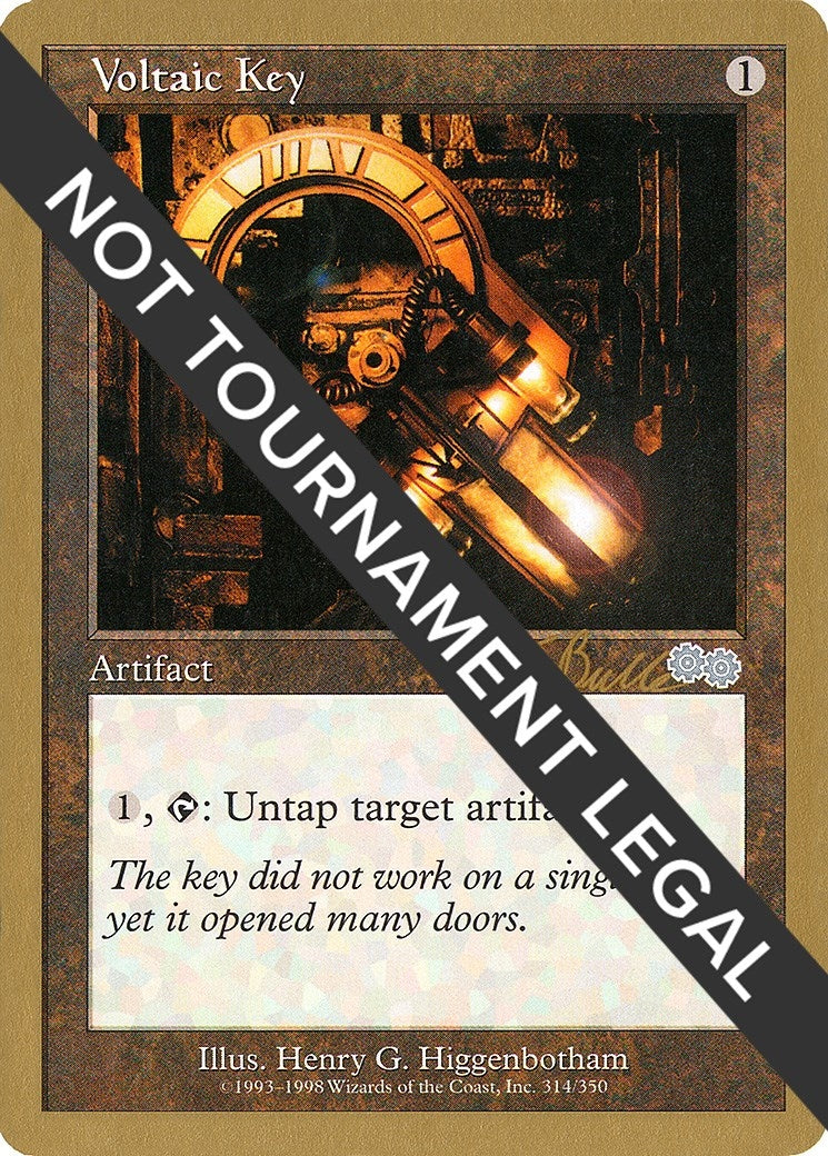 Image for Voltaic Key - 1999 Kai Budde (USG) [World Championship Decks] - Magic: The Gathering
