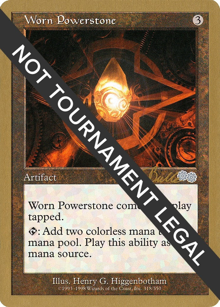 Image for Worn Powerstone - 1999 Kai Budde (USG) [World Championship Decks] - Magic: The Gathering