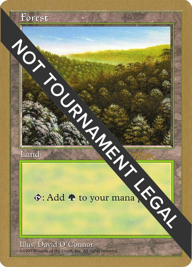 Image for Forest (417) - 1997 Svend Geertsen (5ED) [World Championship Decks] - Magic: The Gathering