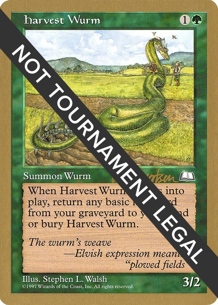 Image for Harvest Wurm - 1997 Svend Geertsen (WTH) [World Championship Decks] - Magic: The Gathering