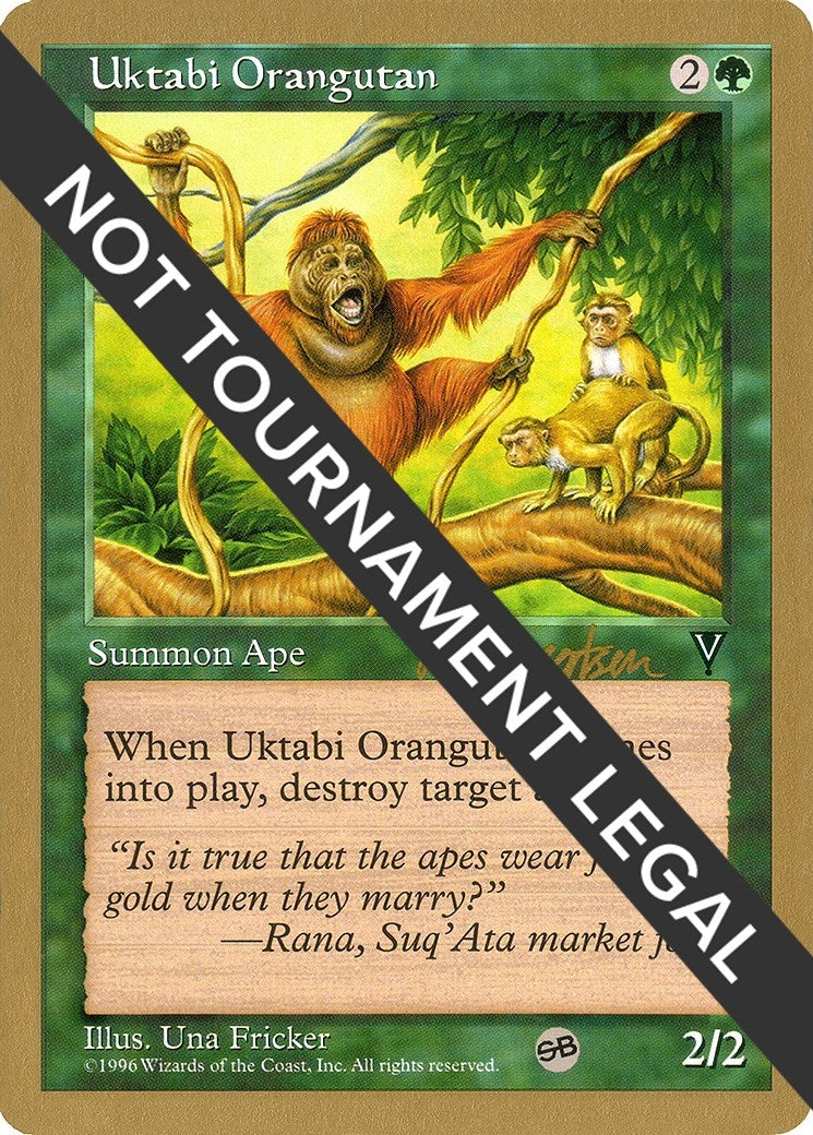 Image for Uktabi Orangutan - 1997 Svend Geertsen (VIS) (SB) [World Championship Decks] - Magic: The Gathering