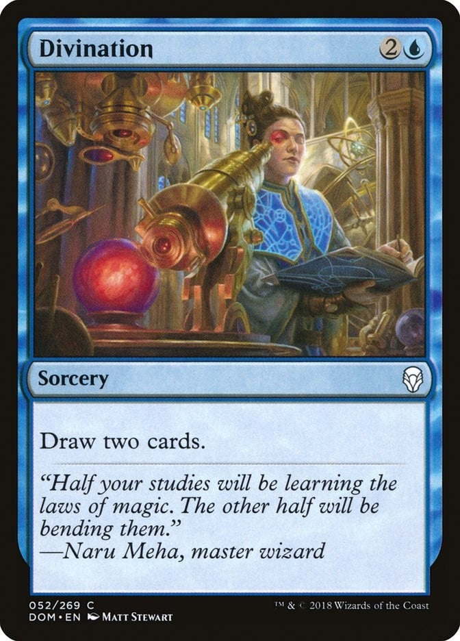 Image for Divination (52) [Dominaria] - Magic: The Gathering