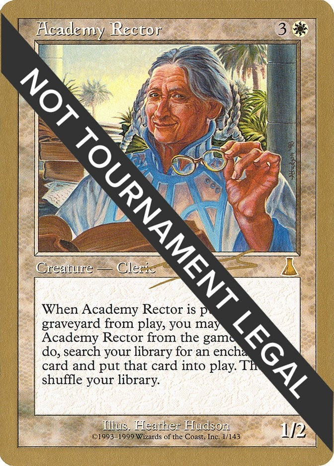 Image for Academy Rector - 2000 Nicolas Labarre (UDS) [World Championship Decks] - Magic: The Gathering