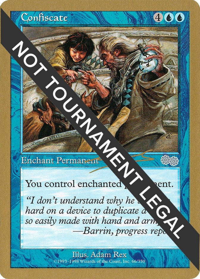 Image for Confiscate - 2000 Nicolas Labarre (USG) [World Championship Decks] - Magic: The Gathering