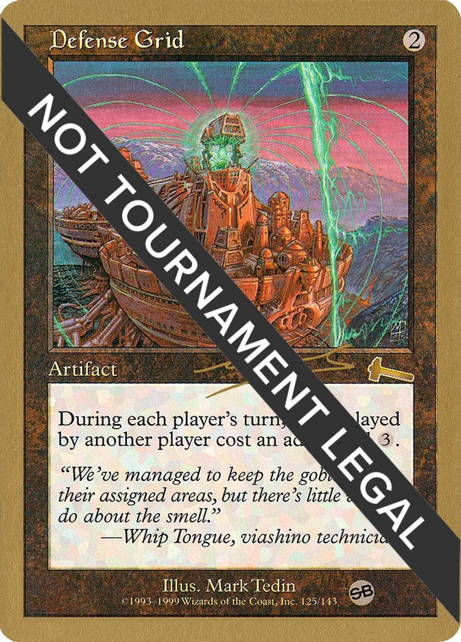 Image for Defense Grid - 2000 Nicolas Labarre (ULG) (SB) [World Championship Decks] - Magic: The Gathering