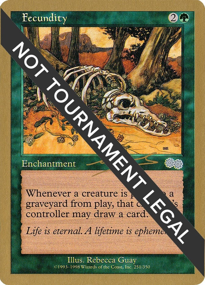 Image for Fecundity - 2000 Nicolas Labarre (USG) [World Championship Decks] - Magic: The Gathering