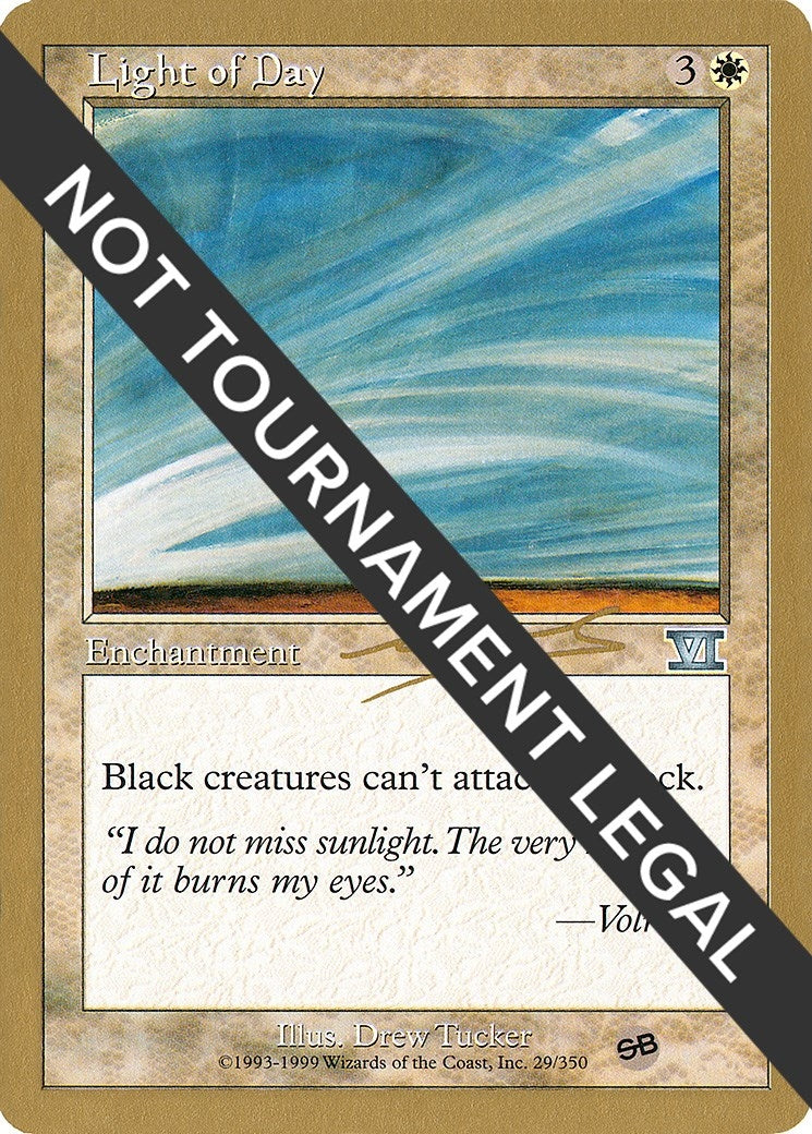 Image for Light of Day - 2000 Nicolas Labarre (6ED) (SB) [World Championship Decks] - Magic: The Gathering