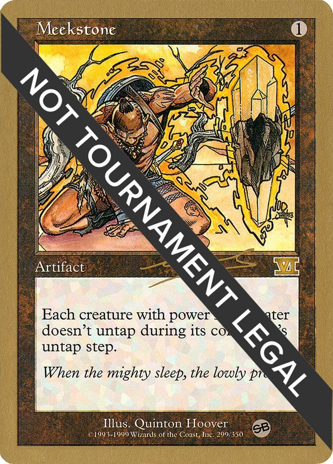 Image for Meekstone - 2000 Nicolas Labarre (6ED) (SB) [World Championship Decks] - Magic: The Gathering