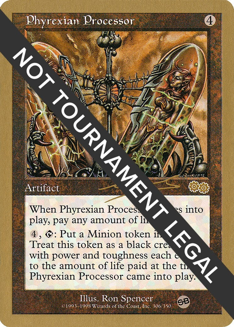 Image for Phyrexian Processor - 2000 Nicolas Labarre (USG) (SB) [World Championship Decks] - Magic: The Gathering