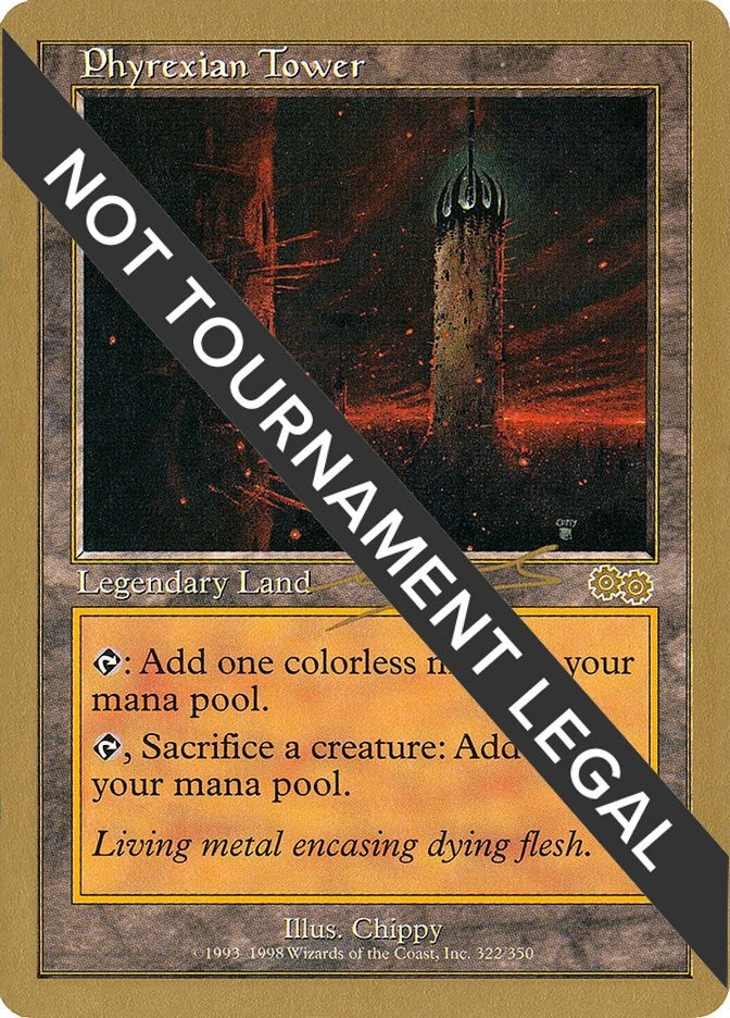 Image for Phyrexian Tower - 2000 Nicolas Labarre (USG) [World Championship Decks] - Magic: The Gathering