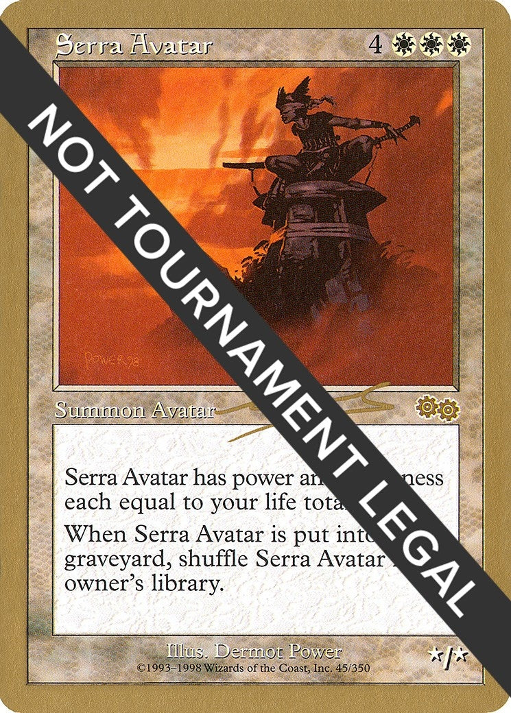 Image for Serra Avatar - 2000 Nicolas Labarre (USG) [World Championship Decks] - Magic: The Gathering