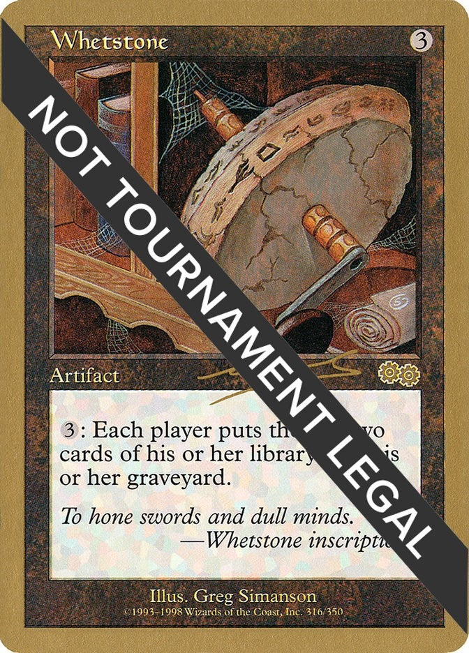 Image for Whetstone - 2000 Nicolas Labarre (USG) [World Championship Decks] - Magic: The Gathering