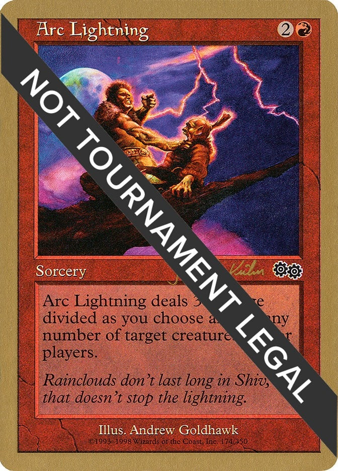 Image for Arc Lightning - 2000 Janosch Kuhn (USG) [World Championship Decks] - Magic: The Gathering