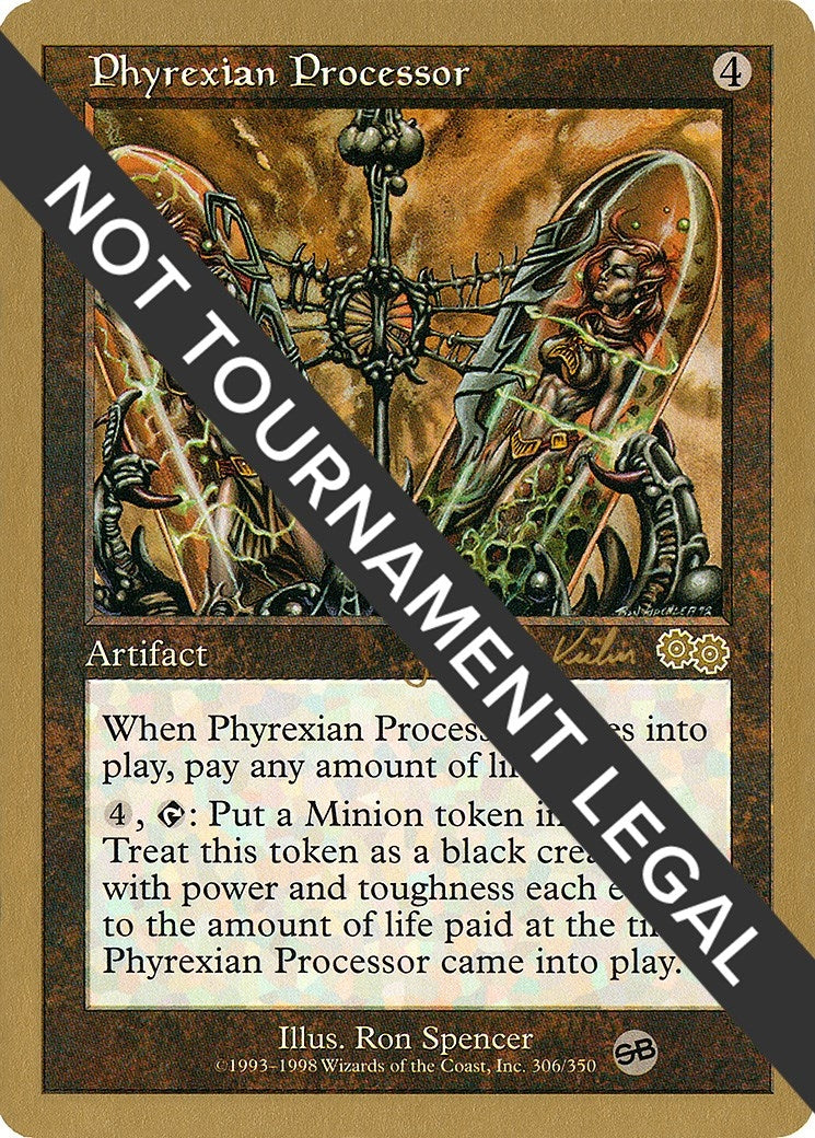 Image for Phyrexian Processor - 2000 Janosch Kuhn (USG) (SB) [World Championship Decks] - Magic: The Gathering