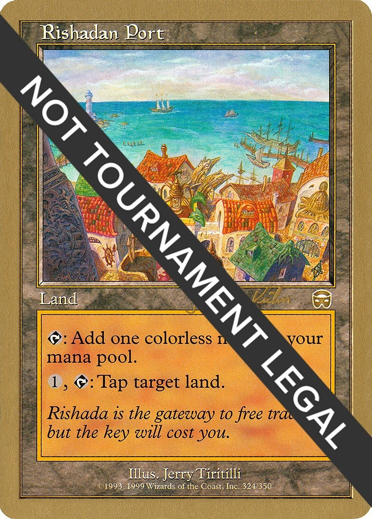 Image for Rishadan Port - 2000 Janosch Kuhn (MMQ) [World Championship Decks] - Magic: The Gathering