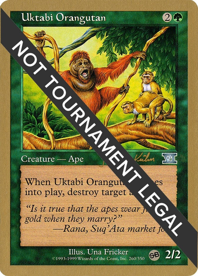 Image for Uktabi Orangutan - 2000 Janosch Kuhn (6ED) (SB) [World Championship Decks] - Magic: The Gathering