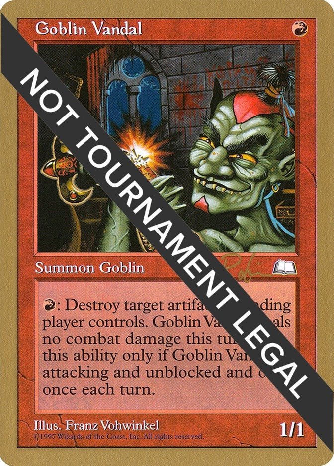 Image for Goblin Vandal - 1998 Ben Rubin (WTH) [World Championship Decks] - Magic: The Gathering