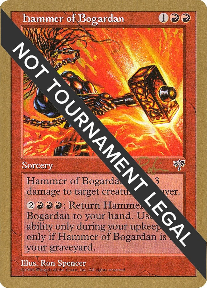 Image for Hammer of Bogardan - 1998 Ben Rubin (MIR) [World Championship Decks] - Magic: The Gathering