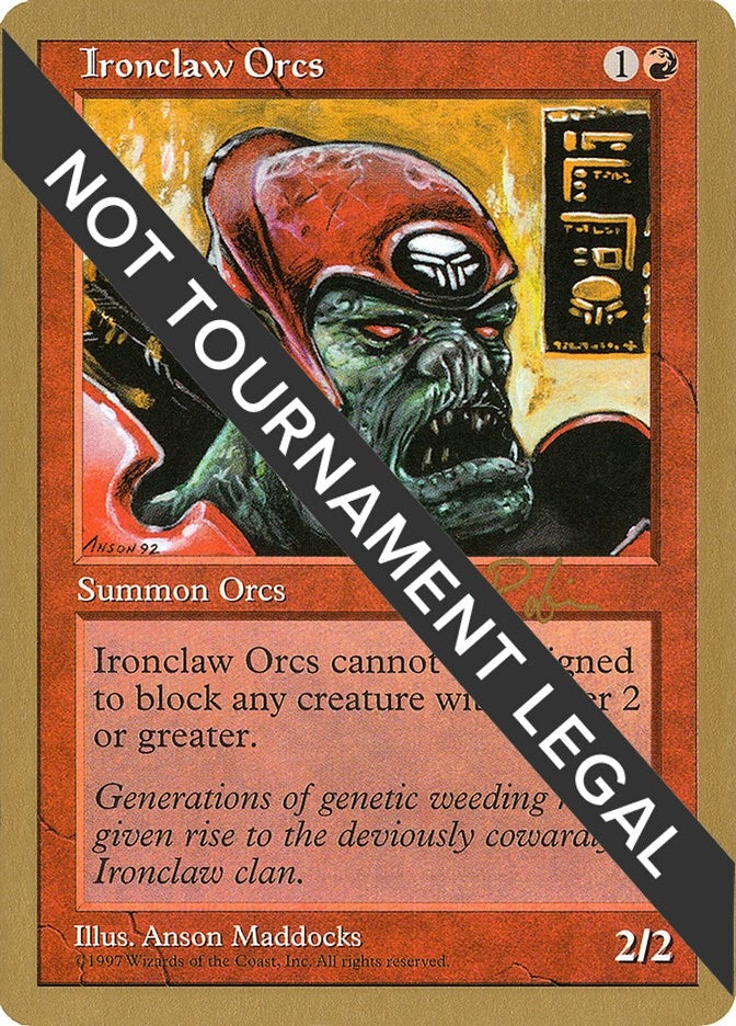 Image for Ironclaw Orcs - 1998 Ben Rubin (5ED) [World Championship Decks] - Magic: The Gathering
