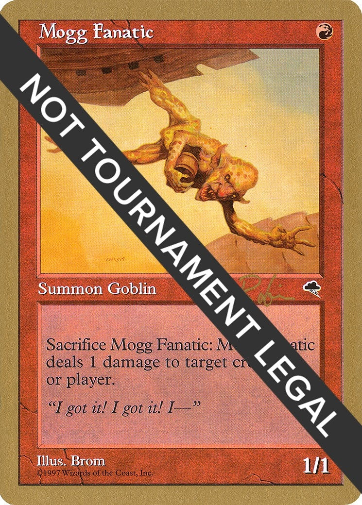 Image for Mogg Fanatic - 1998 Ben Rubin (TMP) [World Championship Decks] - Magic: The Gathering