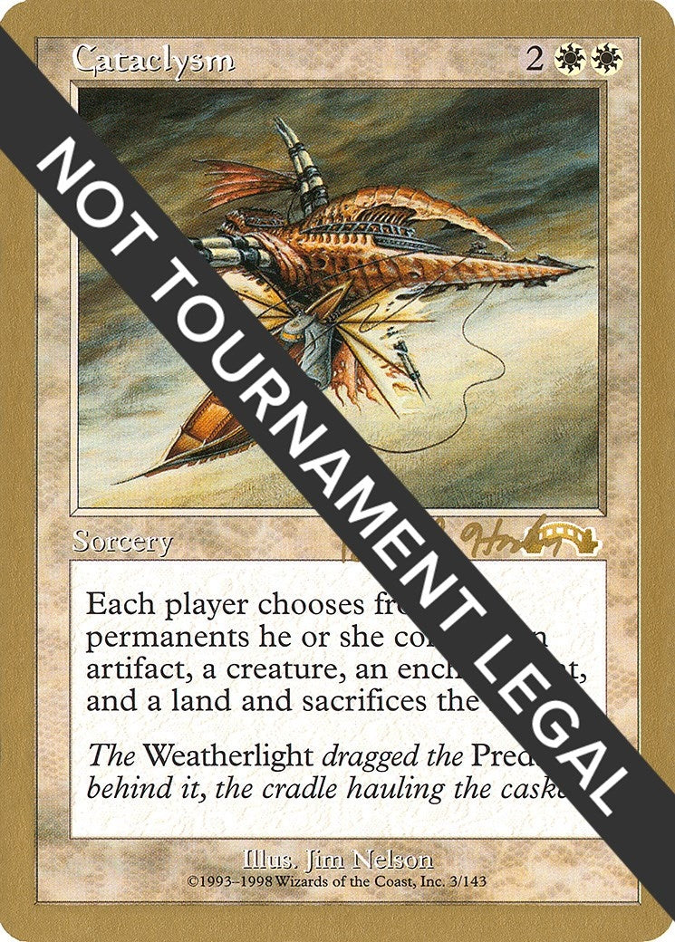Image for Cataclysm - 1998 Brian Hacker (EXO) [World Championship Decks] - Magic: The Gathering