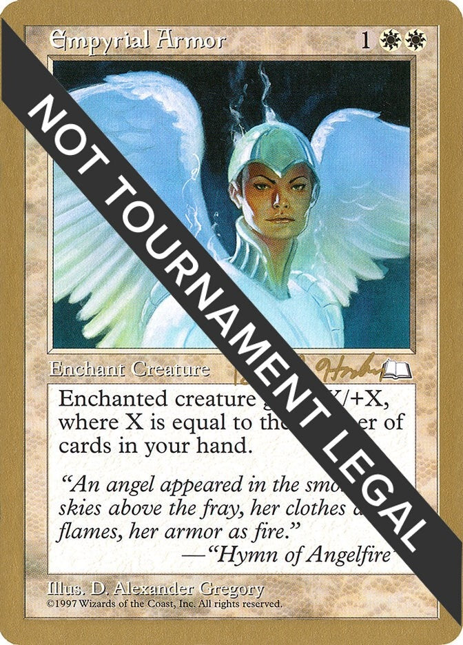Image for Empyrial Armor - 1998 Brian Hacker (WTH) [World Championship Decks] - Magic: The Gathering